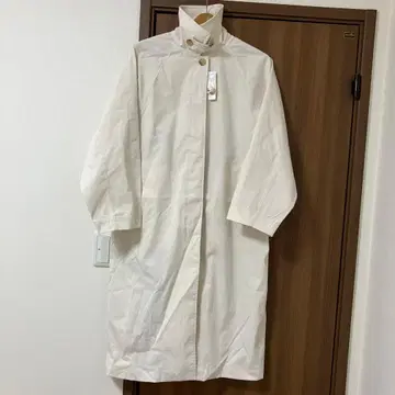 LEPSIM 스텐 칼라 롱 코트