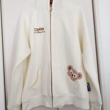 Duffy 후드 부착 자켓 크림색