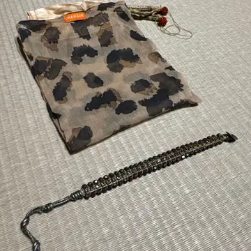 11/24 마감 CHAN LUU 1줄 가죽 랩 팔찌