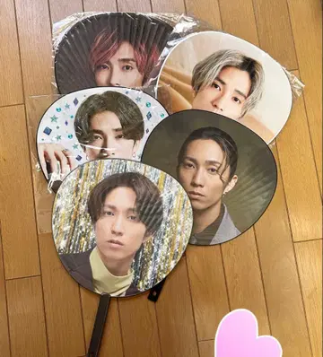 SixTONES 다나카 주리 부채 5개