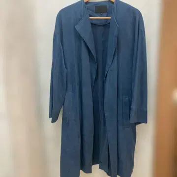 겉옷으로 멋지게! ICB 블루 롱 코트 L 사이즈