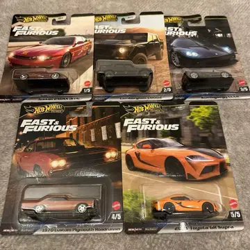 핫휠 프리미엄 FAST & FURIOUS 와일드 스피드 5대