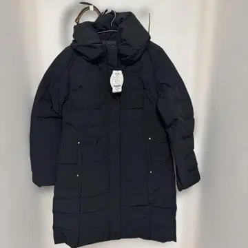 다운 코트 다운 자켓 검정 블랙 미사용 택 포함