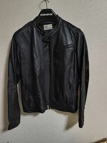 코엔 램 가죽 라이더 자켓 블랙 M coen