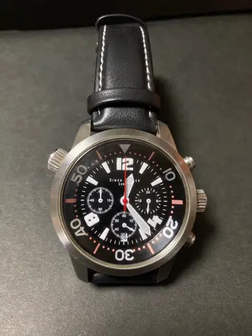 Simon Carter 크로노그래프 손목시계 쿼츠