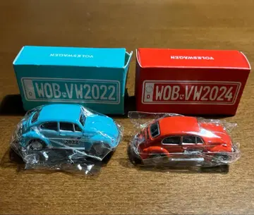 모로조프 폭스바겐 비틀 미니카 세트 파랑 빨간색