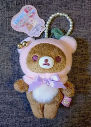 리락쿠마 차이로이코구마 코리코구의 주얼 체리 테마 봉제 인형