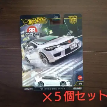 핫휠 '07 혼다 시빅 타입R RONIN RUN x 5개