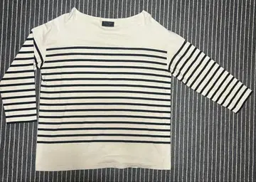 르 미노아 보더 티셔츠 프랑스제 사이즈 3 XL 상당 새상품급