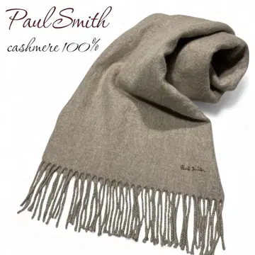 Paul Smith 폴스미스 캐시미어 100% 머플러 베이지