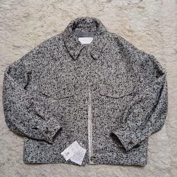 프로포션 MIX 트위드 블루종