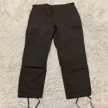 PROPPER 카고 팬츠 워크 와이드 스트레이트 브라운 남성용