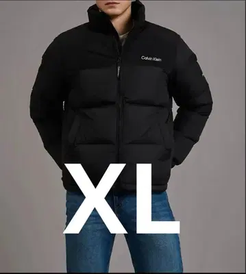 Calvin Klein 다운 자켓 택 포함