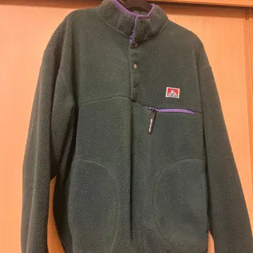 벤 데이비스 플리스 자켓 그린