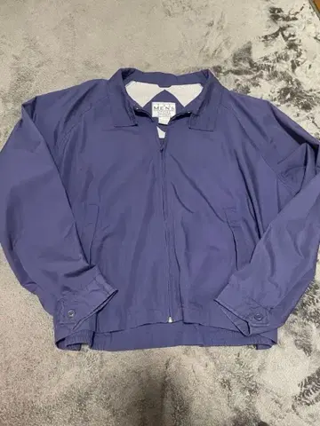 THE MEN'S STORE 네이비 나일론 자켓