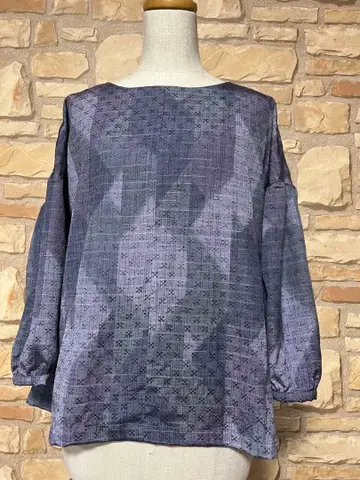 기모노 리메이크 블라우스