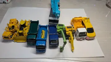 토미카 공사 차량 10대 세트