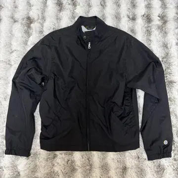 Champion 블랙 나일론 자켓