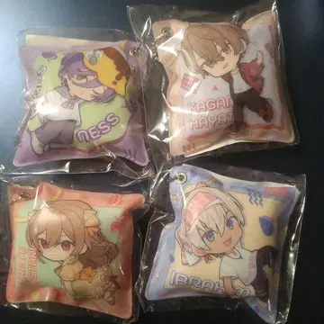니지산지 캐릭터 쿠션 참 쿠라스시 4개 세트