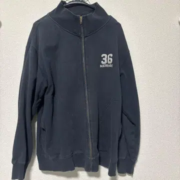 다크 그레이 집업 트레이닝복 M