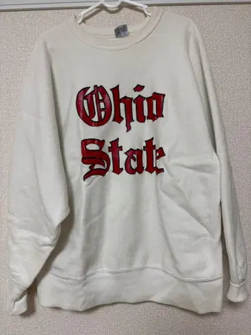 오하이오 스테이트 맨투맨 화이트