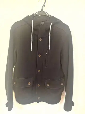 monkey time 후드 부착 자켓 블랙 후드티