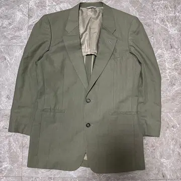 Fine Ostrich 테일러드 자켓 올리브 그린 g17