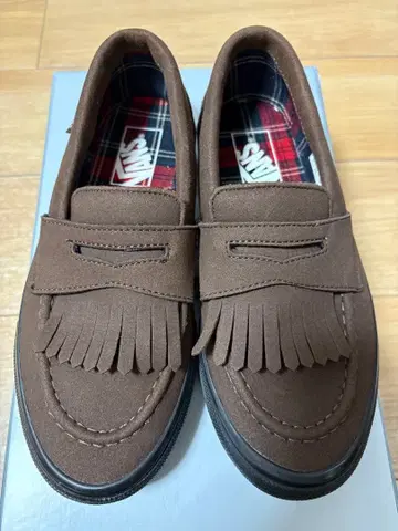 [ 가격 인하 ] VANS x FUDGE 콜라보 로퍼 브라운