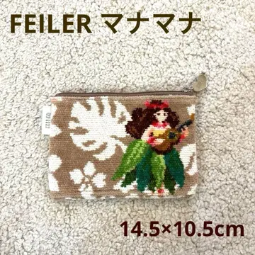 FEILER 페일러 마나마나 베이지 파우치 우쿨렐레