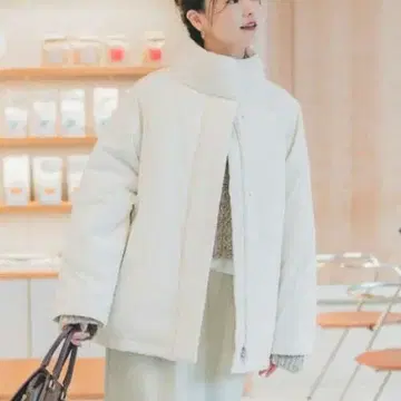 crewre 크루레 스탠드 카라 다운 코트 size1