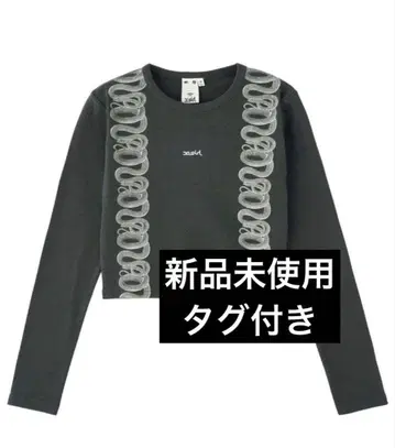 X-girl x HYSTERIC GLAMOUR 콜라보 긴팔 T셔츠 S