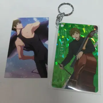 Free! 마코토 키링 복권 카드