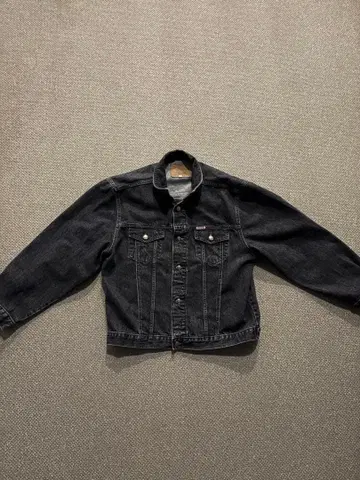 USA제 블랙 데님 자켓