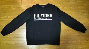 TOMMY HILFIGER 블랙 맨투맨 XL
