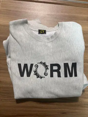 WORM 로고 그레이 트레이닝복