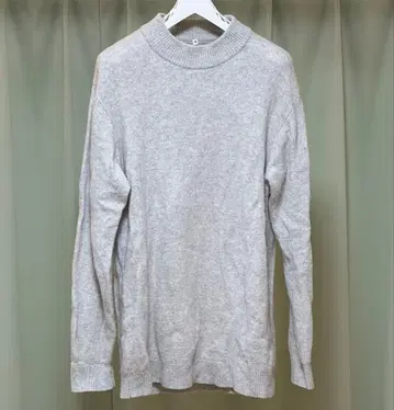 무인양품 muji labo 융모 울 모크넥 스웨터 남성용 M 사이즈
