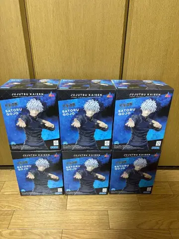 주술회전 회옥옥절 Luminasta '고죠 사토루' 격전 6개 세트