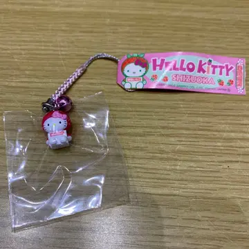 지역 한정 키티 스트랩 시즈오카 딸기