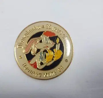 호른티드 맨션 핀 배지 로저 래빗 핀 배지 3