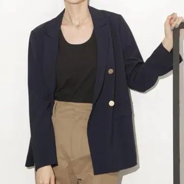 [ 미사용 새상품 ] NANOuniverse 테일러드 더블 자켓