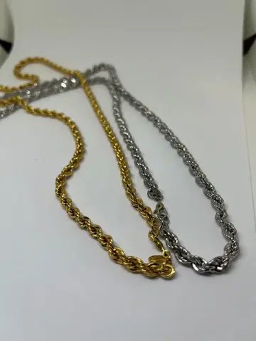 monet 골드&실버 목걸이 세트