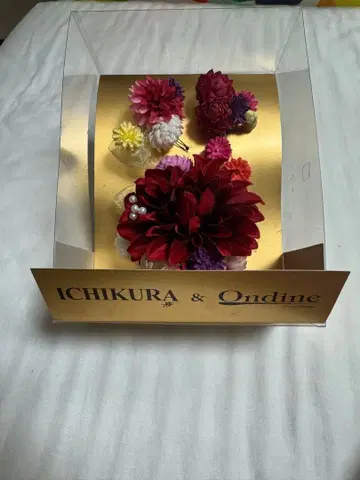 성인식 머리 장식