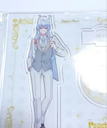 컬러풀 피치 도누쿠 씨 아크릴 스탠드