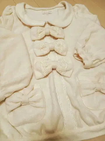 Bobon21 긴팔 리본 상의