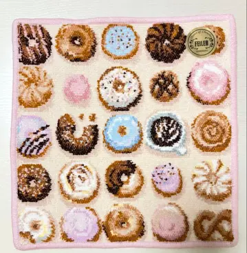 냠냠 도넛 손수건 FEILER LOVERARY