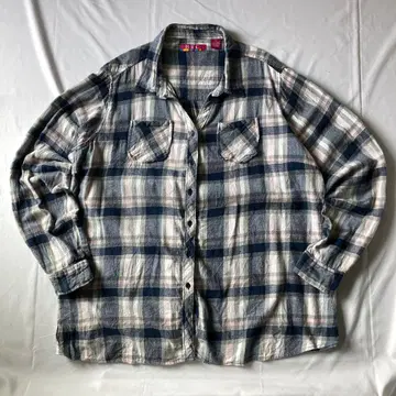 00s 플란넬 셔츠 플란넬 그런지 체크 Y2K 헤이세이 구제 의류 인기