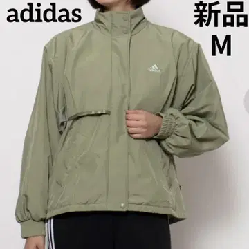 adidas 윈드 풀집업 W WORD JG8154 텐트 그린