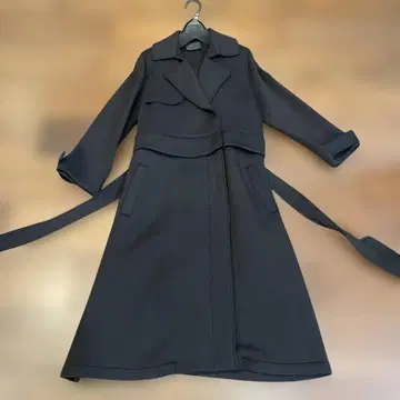 미사용, 2way 분또 소재 롱 코트