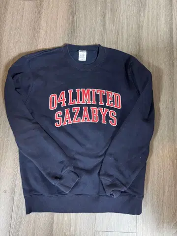 04 LIMITED SAZABYS 맨투맨 M 네이비