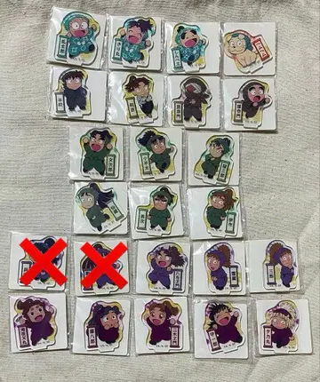 닌타마 란타로 아크릴 미니 세트